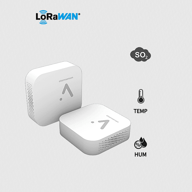 3-IN-1 SO2 Sensor - AS-110 - LoRaWAN IoT sensor for SO2 indoor air quality monitoring